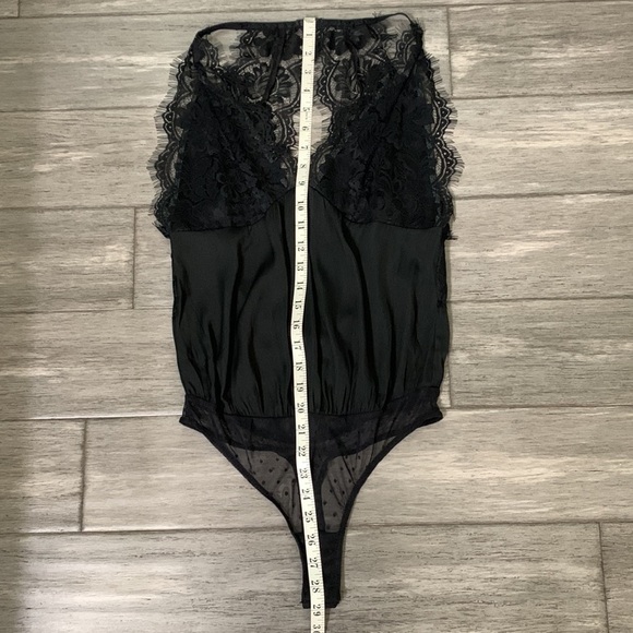 Free People Intimately Bodysuit Lace Open Back Sz Small - Picture 5 of 17